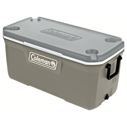 : Gray, 204 Cans, 120 Qt Cooler Capacity, 6 Day Ice (e12)