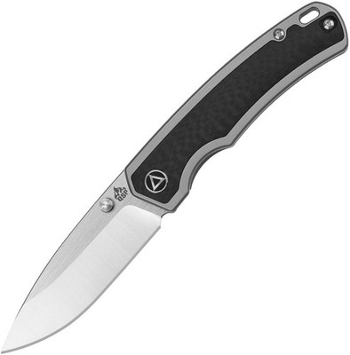 QSP Puffin Framelock Folding Knife CPM S35VN Titanium