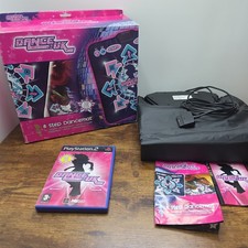 Dance UK Dance Mat Boxed With Game & Manual PS1 & PS2 Tested Great Condition