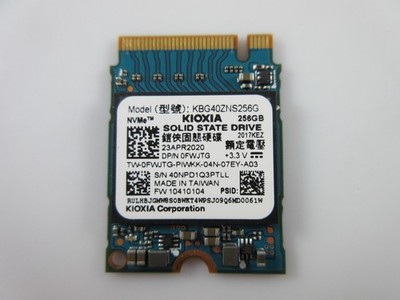 Festplatte Ssd NVMe M.2 KIOXIA KBG40ZNS256G 256GB Original #3