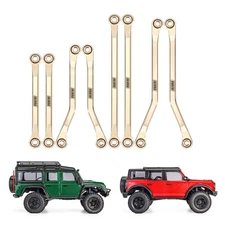 INJORA Brass High Clearance Chassis Links Set for TRX4M Defender Bronco 1/18 ...