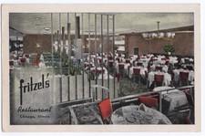 TONY BENNETT Rare Signed Postcard ca. 1952 Chicago Fritzel's Restaurant Vintage