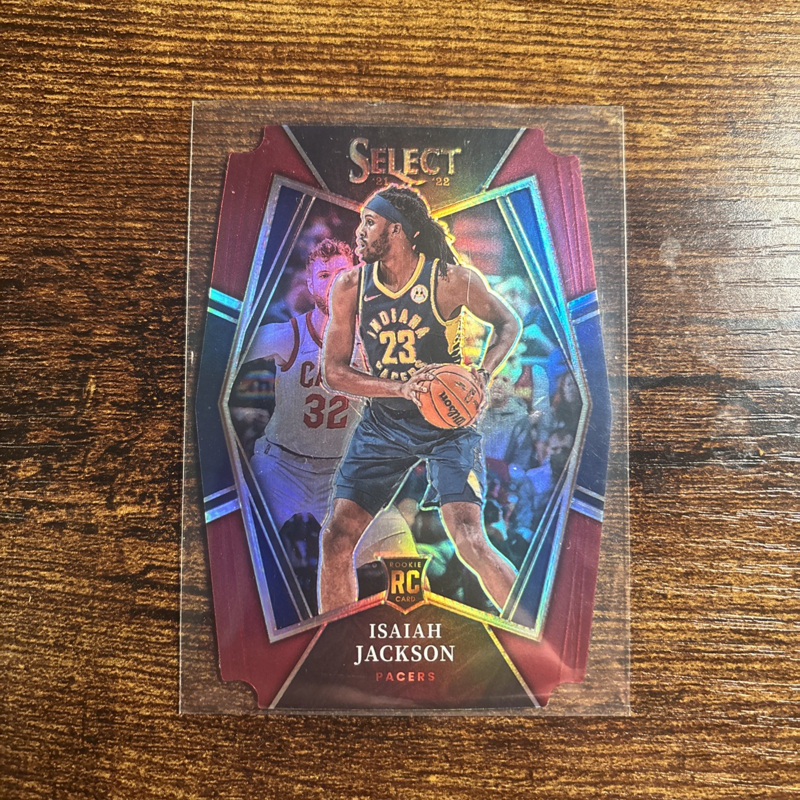 2021-22 Panini Select - Premier Level Isaiah Jackson #150 Maroon Prizm  /175