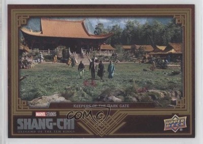 2023 Marvel Shang-Chi and The Legend of Ten Rings Gold Keepers Dark Gate 0nr3