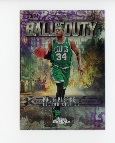 2025 Topps Chrome Paul Pierce Refractors Purple (RAW)