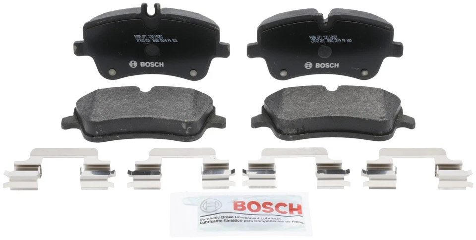 Bosch QuietCast Semi-Metallic Brake Pad and Rotor Kit Kit For 03-05 Mercedes - Imagem 2 de 4
