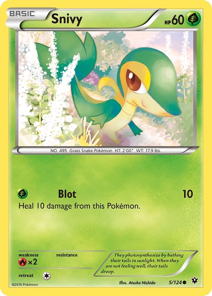 MP - Snivy FCO - 5/124 XY - Fates Collide