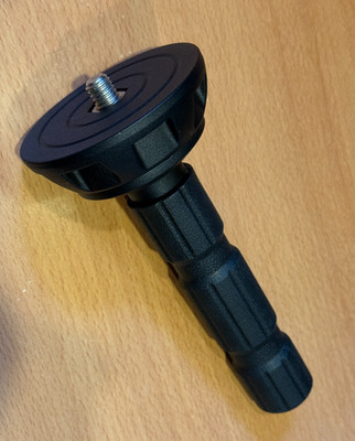 Smallrig Tripod 75mm Half Ball Base with 3/8 and Grip (Long 520BALL)