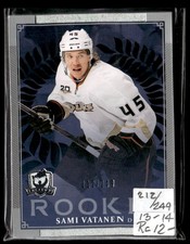 2013-14 Upper Deck The Cup Sami Vatanen Rookie 212/249 Anaheim Ducks #91
