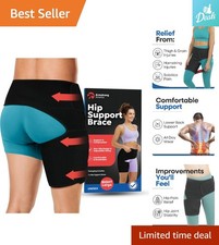 Sciatica Support Hip Brace - Large Compression Sleeve for Thigh Relief