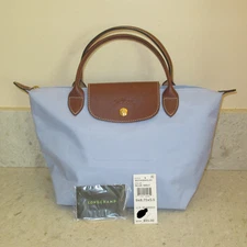 LONGCHAMP Le Pliage Original Small Tote bag Mist Blue Canvas
