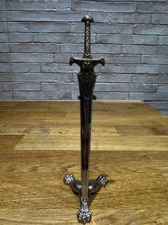 Dragon Age Origins Grey Warden Render Sword Letter Opener with Stand