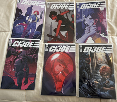 G.I. Joe Comic Lot 3A 5A 7A  8A 9A 10B IDW Volume 6 2019 Cobra Allor Peer