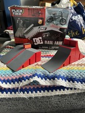 Flick Trix DC Shoes Rail Jam BMX Playset with Complete Bike