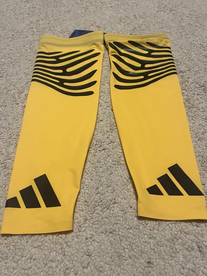 Talla L Adidas Adizero Rheon Pro Elite 2024 Semi Chispa Negro Correr Brazo Mangas Foto 2 de 4