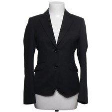 Les Mues, Blazer, Gr&ouml;&szlig;e: M, Schwarz, Polyester/Wolle, Einfarbig, Damen #SP3