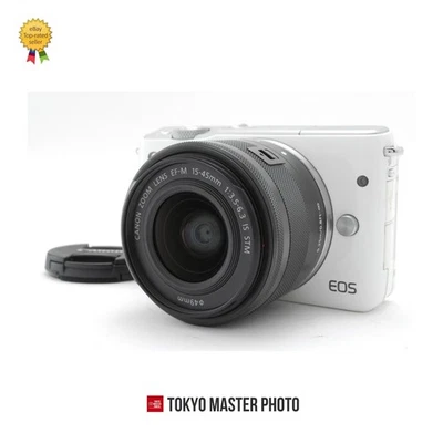 Canon EOS M10 18.0MP Digital Camera w/ 15-45mm Lens 【MINT】From JAPAN #2993 - Image 1 of 4