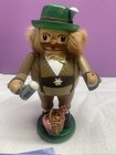 Vintage Volkskunst Seiffen Erzgebirgische Handarbeit Wooden German Smoker *READ* — photo 2