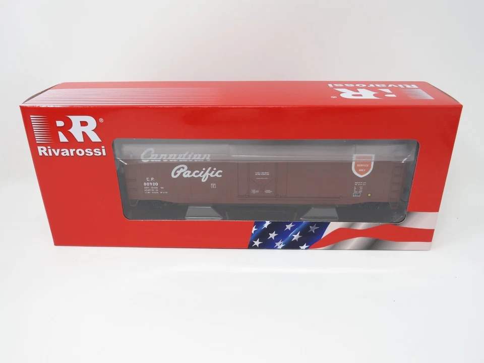 Rivarossi HO HR6636C Canadian Pacific CP 50' Single Door Boxcar Freight Car - Image 2 of 3