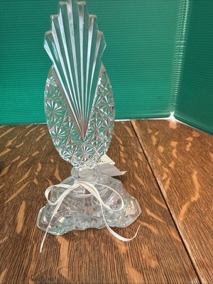 Vtg 1920 s Czech Crystal Perfume Decanter