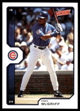 Fred McGriff 2002 Upper Deck Victory #305 Cubs MLB READ FREE SHIP AutographDen