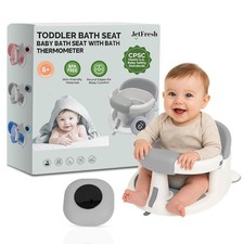 Jetfresh Baby Bath Seat for Babies 6 Months Up with Floating Temperature Device