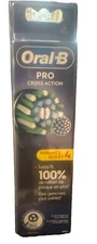 Oral-B Pro Cross Action Electric Toothbrush Head, X-Shape 4 count Refills