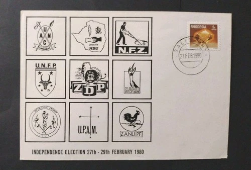 Independence Election 27th-28th February 1980 Rhodesia First Day Cover