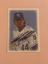 Luke Hochevar 2008 Upper Deck Masterpieces Rookie RC IP Auto Autograph 