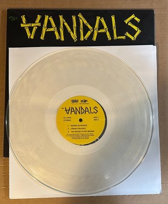 EP:  THE VANDALS - Peace Thru Vandalism   NEW UNPLAYED REISSUE CLEAR VINYL