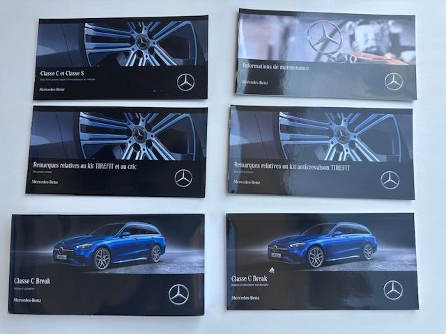 Notice Mercedes Classe C Break Type 206 pour comprendre les voyants du tableau de bord