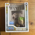 Funko Pop! One Piece Wanted Poster Roronoa Zoro Funko Shop Exclusive 2124