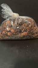 Whole Dried Star Anise Single Spice Pantry Herb in Clear Plastic Bag