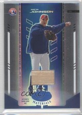 2004 Leaf Certified Materials Blue Mirror Bat 50/100 Nick Johnson #143 1k5