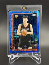 Yang Hansen 💥🏀 ROOKIE BASE SAPPHIRE! 2025-26 Topps Chrome Basketball Sapphire