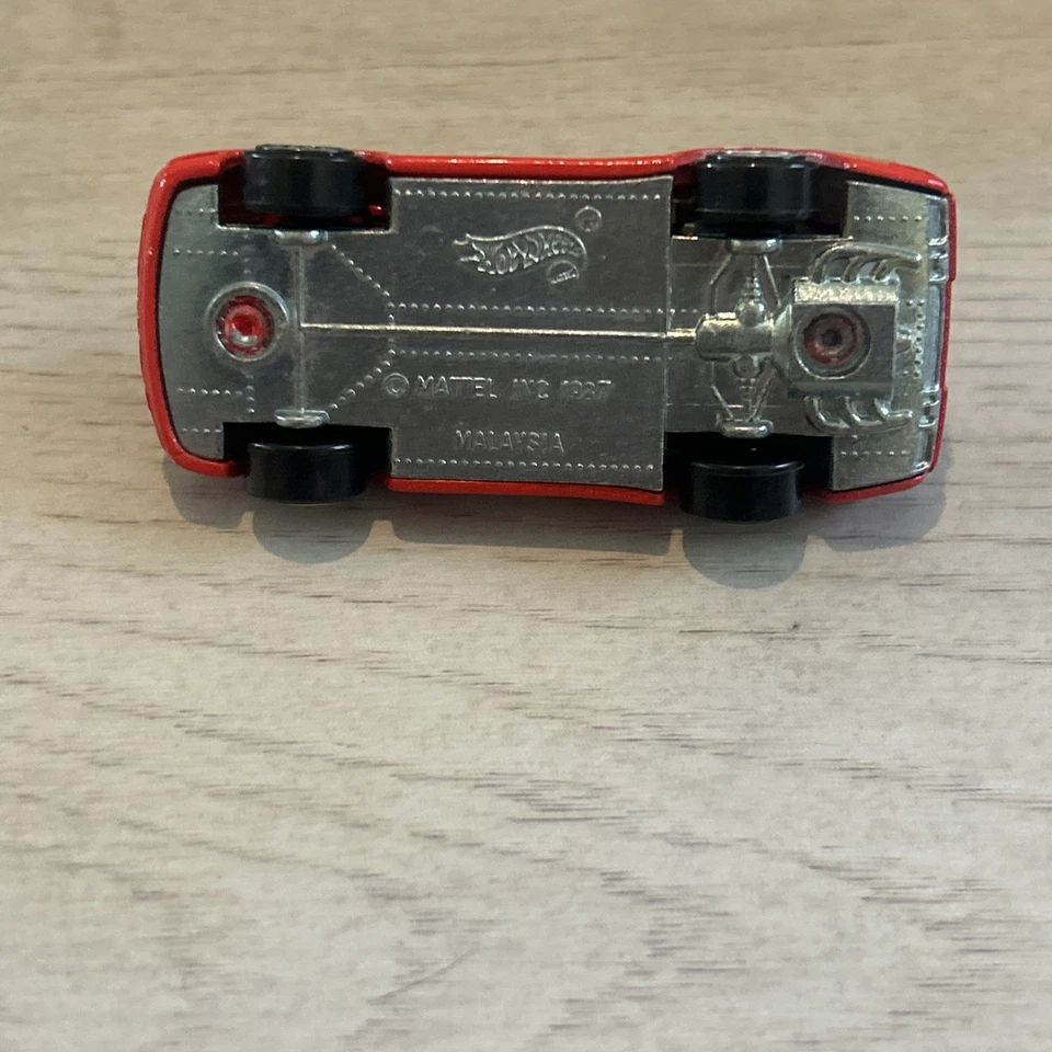 Porsche 959 1990 Hot Wheels Intl Speed Shift #80 rojo/blanco librea #7 suelto como nuevo Foto 4 de 4