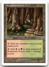 Karplusan Forest 336 LP 7th Edition 7ED Magic MTG