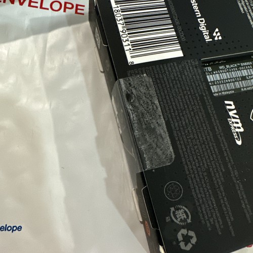 WD BLACK SN850X 8TB Gen4 M.2 SSD WDS800T2X0E Opened box 100% good health 0 write - Picture 3 of 8