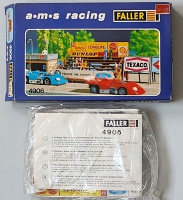 Faller AMS 4906 -- Tribüne + Zubehör in OVP selten 70er Jahre Rarität #DEZ4406
