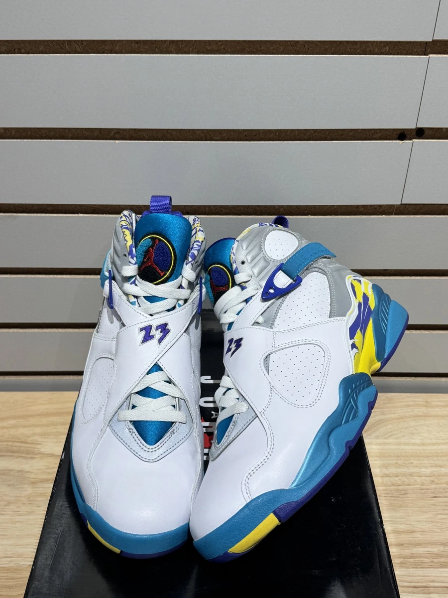 Jordan 8 Retro White Aqua 2019 W for sale | eBay