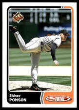 Sidney Ponson 2003 Topps Total #843 Orioles MLB READ FREE SHIPPING AutographDen