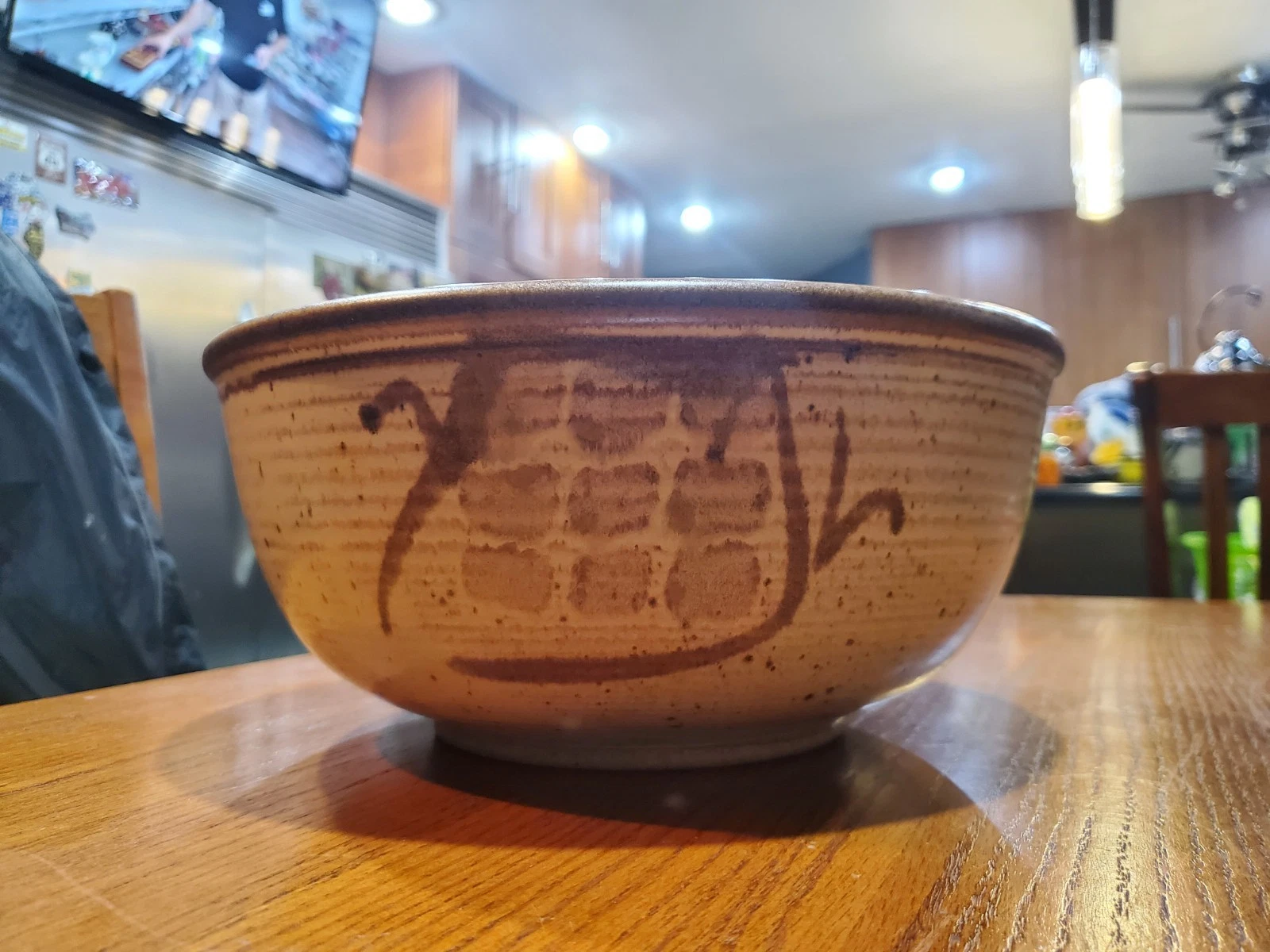Art Pottery Serving / Mixing Bowl 5" Deep Glaze , Beauty!