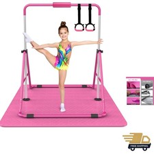 Expandable Gymnastics Bars, Adjustable Height Gymnastic Horizontal Bars, Chil...