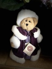 Boyds Bears Bailey 9199-17 Fall 2001 Sugar Plum Bailey Purple Fur NWT