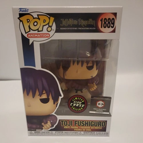 Funko Pop! Vinyl: Jujutsu Kaisen - Toji Fushiguro (Chase) (Glow) - Chalice...