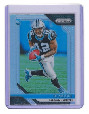2018 Panini Prizm D.J. Moore Silver Prizm Rookie Card RC #207