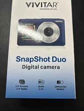VIVITAR Snapshot Duo Digital Camera 56mp 16x Zoom Selfie Screen NEW