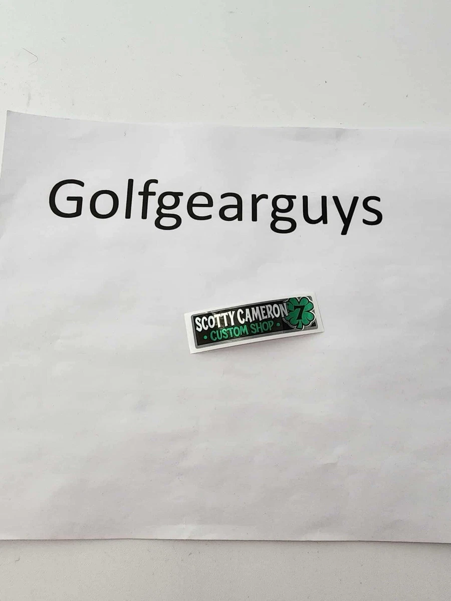 New Scotty Cameron Gallery 3 Jackpot Johnny Mylar Sticker