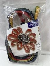 Indygo Junction Zipper Accents & Zipper Jewels Bundle – Unused Craft Set GC