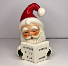 Vtg 1950s Christmas Santa Bell Shafford Japan...